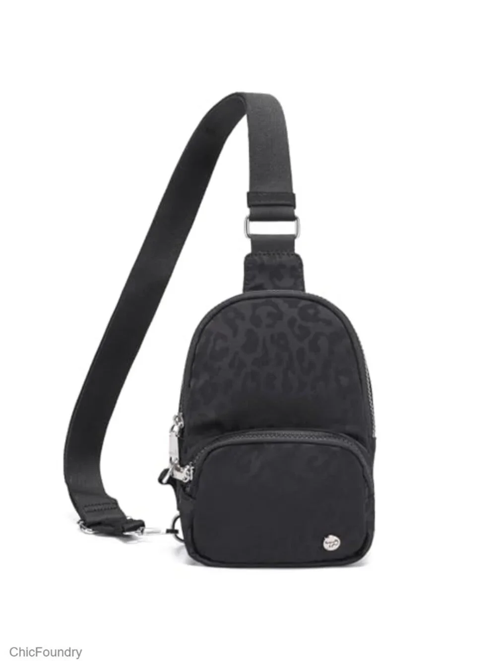 Small Anti Theft Crossbody Bag Lightweight Nylon Sling Travel Purse